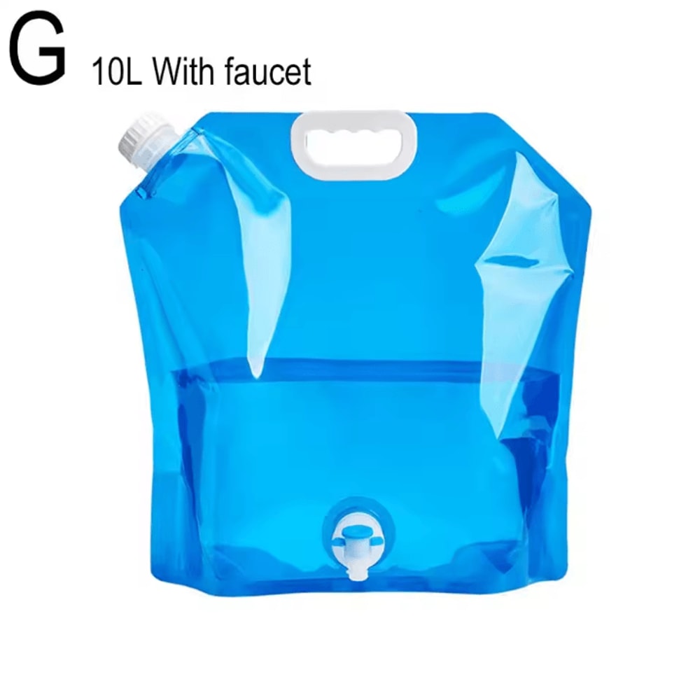 Foldable Camping Water Container 5L10L Portable Outdoor Water Storage Bag For Hiking Travel Emerg 11