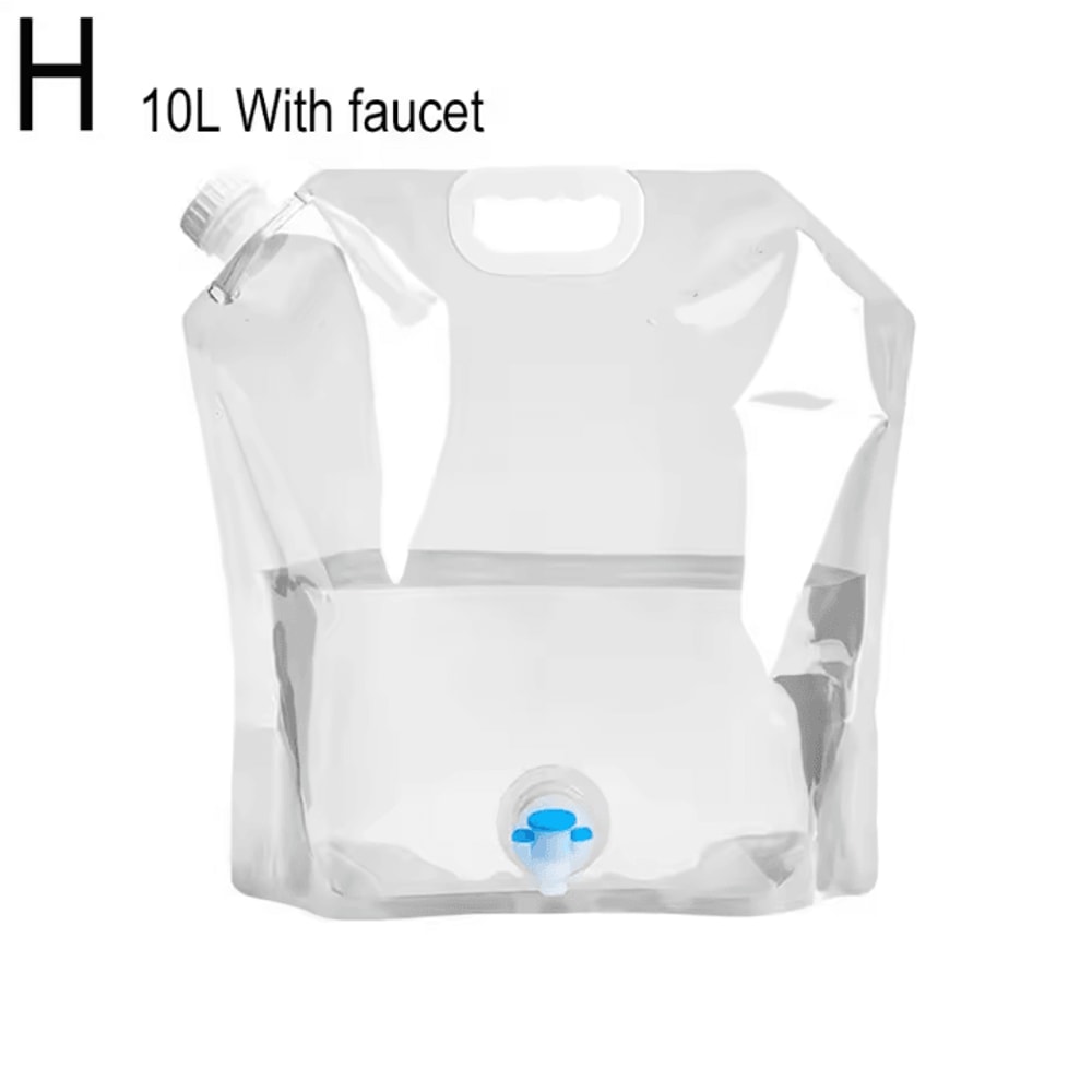Foldable Camping Water Container 5L10L Portable Outdoor Water Storage Bag For Hiking Travel Emerg 12
