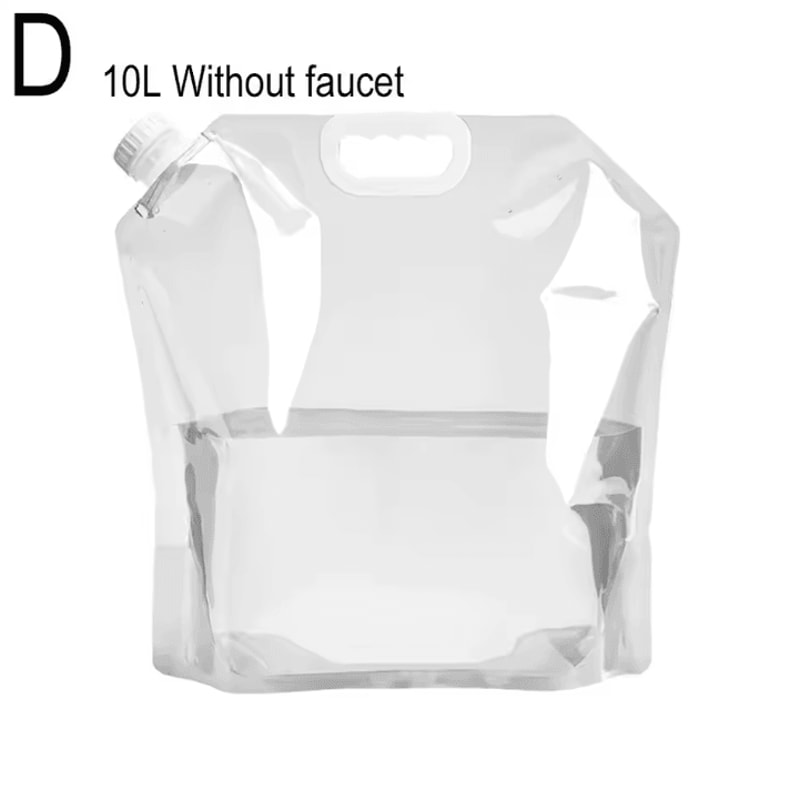 Foldable Camping Water Container 5L10L Portable Outdoor Water Storage Bag For Hiking Travel Emerg 8