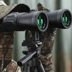 20x50 hd long-range binoculars – bak4 prism waterproof telescope for hunting, camping & travel