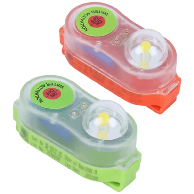 Seawater Activated LED Life Jacket Light Waterproof Emergency Survival Signal For Safety Vests 4