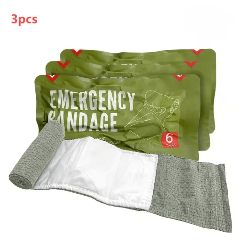Israeli Compression Trauma Bandage 4 6 Inch Emergency Wound Dressing For Tactical First Aid Outd 7