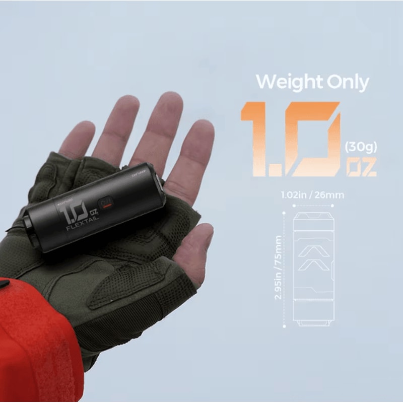 FLEXTAIL Zero Pump UltraMini Air Pump Portable Electric Inflator For Sleeping Pads Camping Gear 0