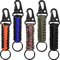 HeavyDuty Paracord Keychain With Carabiner Military Braided Survival Keychain Lanyard For Camping 0