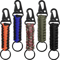 HeavyDuty Paracord Keychain With Carabiner Military Braided Survival Keychain Lanyard For Camping 0