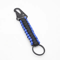 HeavyDuty Paracord Keychain With Carabiner Military Braided Survival Keychain Lanyard For Camping 12