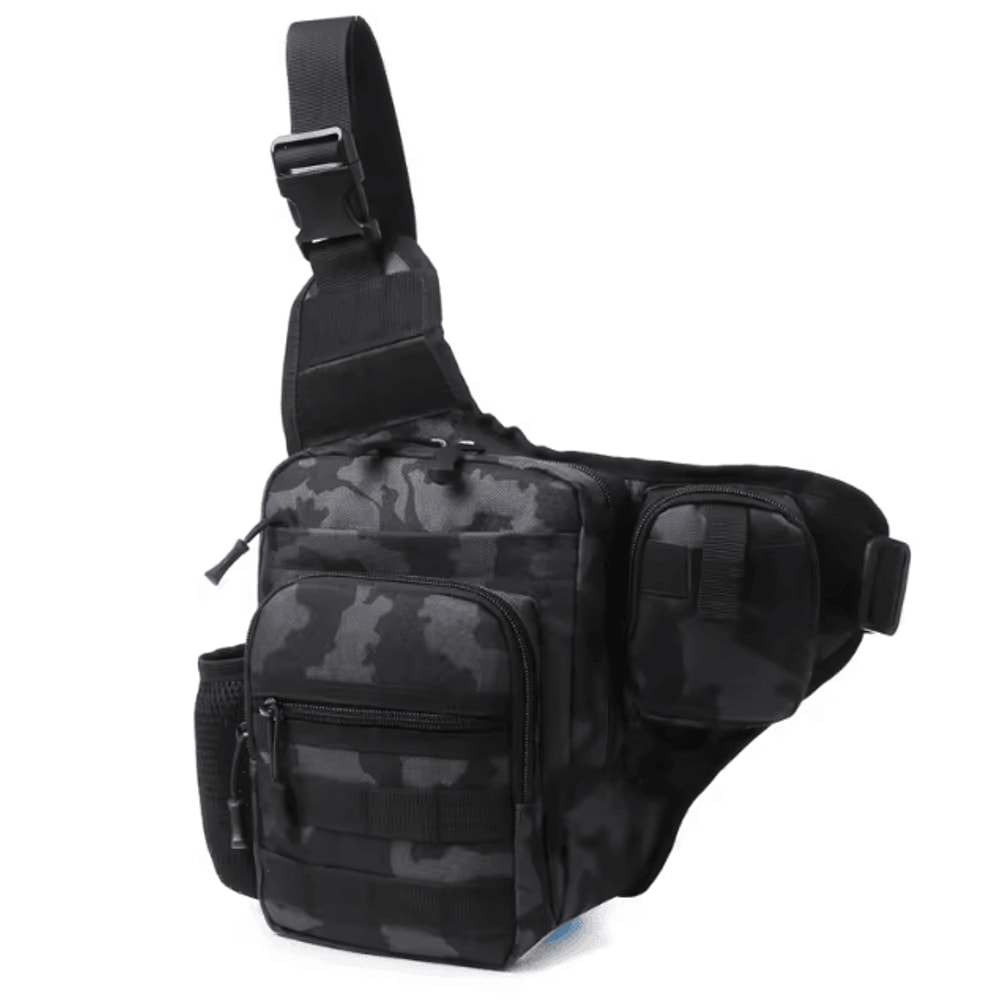 Tactical Chest Pouch Bag MOLLE Crossbody Chest Pack For Hiking Cycling Fishing Outdoor Travel 11