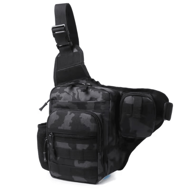 Tactical Chest Pouch Bag MOLLE Crossbody Chest Pack For Hiking Cycling Fishing Outdoor Travel 11