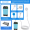 Portable Camping Shower Pump USB Rechargeable Portable Outdoor Shower For Camping Beach Hiking Pe 3