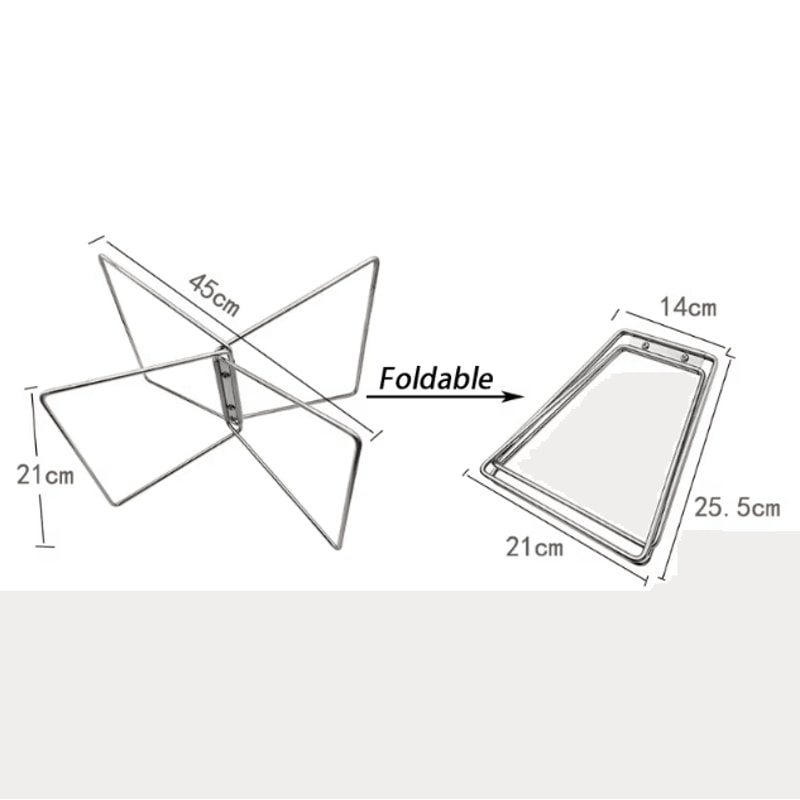 Portable Cooler Box Stand Foldable Camping Cooler Stand Ice Box Holder Storage Support Shelf 5