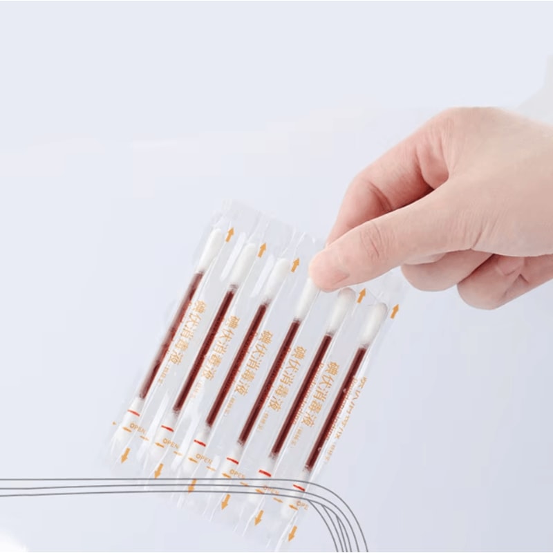 Portable Iodine Disinfectant Cotton Swabs Individually Packed Iodophor Antiseptic Swabs For First 1
