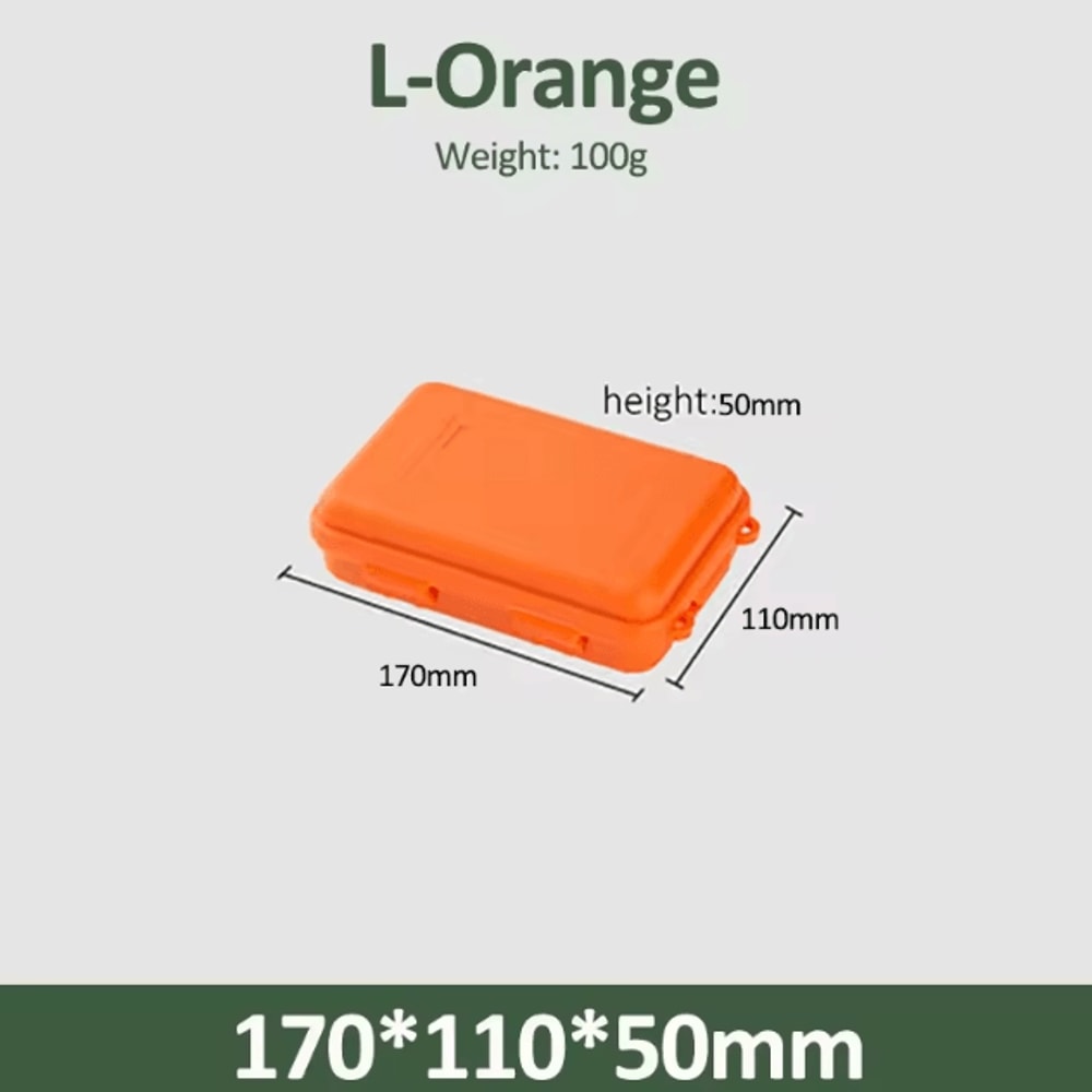 Compact Waterproof EDC Tool Box Shockproof Outdoor Survival Storage Case For Camping Fishing Emer 11