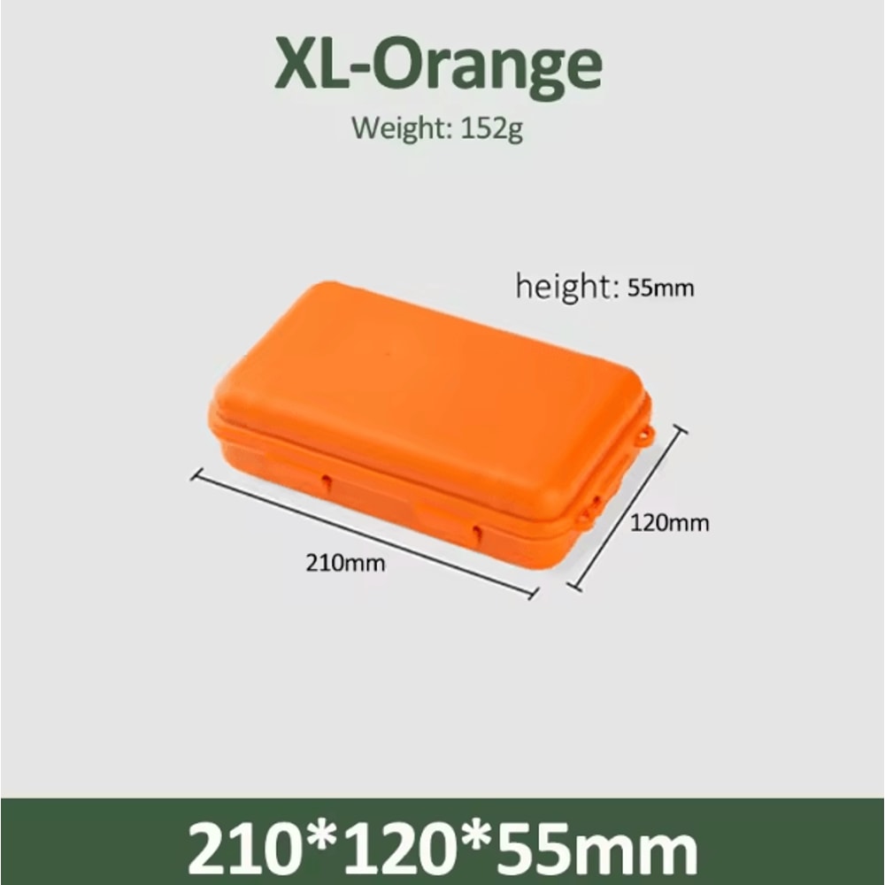 Compact Waterproof EDC Tool Box Shockproof Outdoor Survival Storage Case For Camping Fishing Emer 13