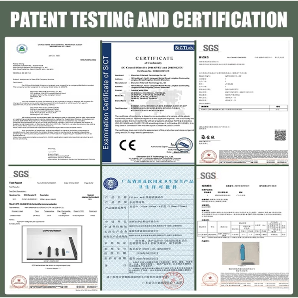 Westtune Portable Water Filter Straw Mini Camping Water Purifier Straw For Hiking Survival Emerge 4