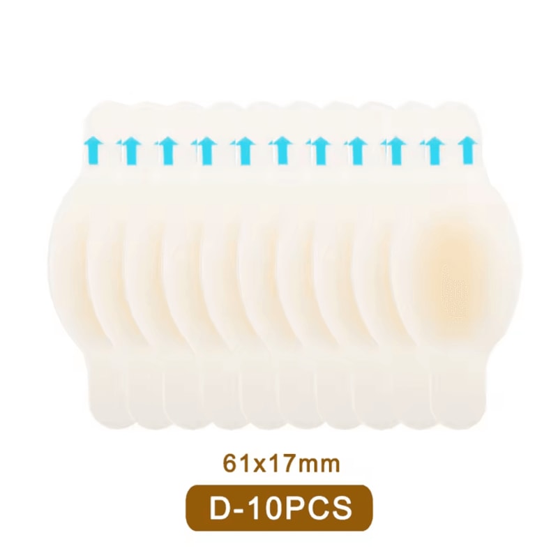 Hydrocolloid Heel Blister Patches AntiFriction Hydrocolloid Foot Patch Bandages For Outdoor Hiking 9