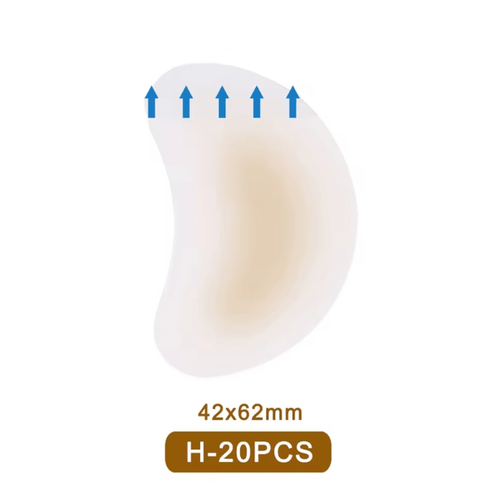 Hydrocolloid Heel Blister Patches AntiFriction Hydrocolloid Foot Patch Bandages For Outdoor Hiking 13