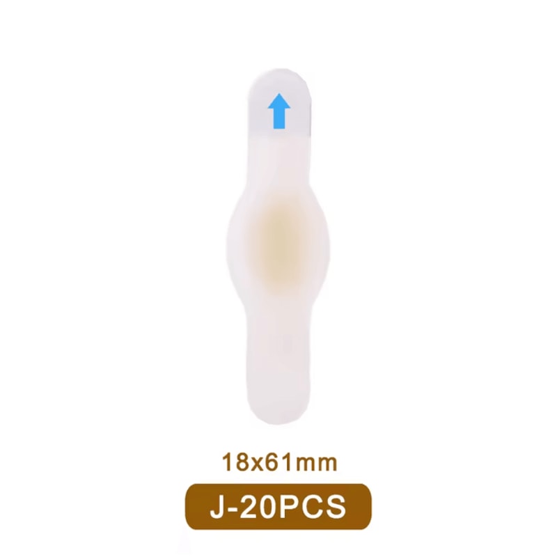 Hydrocolloid Heel Blister Patches AntiFriction Hydrocolloid Foot Patch Bandages For Outdoor Hiking 5