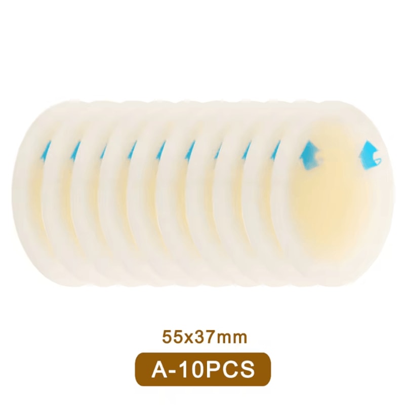 Hydrocolloid Heel Blister Patches AntiFriction Hydrocolloid Foot Patch Bandages For Outdoor Hiking 6