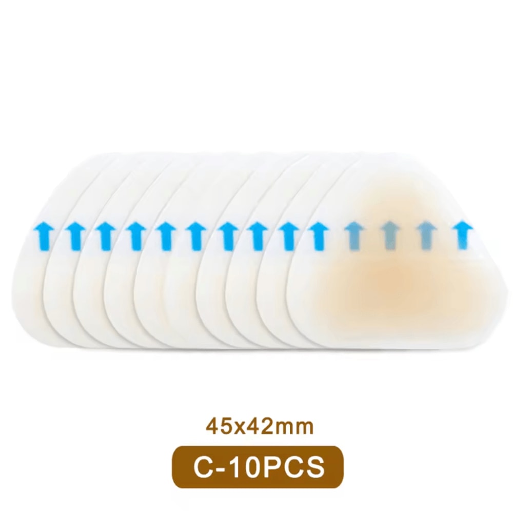Hydrocolloid Heel Blister Patches AntiFriction Hydrocolloid Foot Patch Bandages For Outdoor Hiking 8