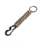 Military Paracord Keychain Carabiner Braided Paracord Survival Keychain With Bottle Opener For Cam 11