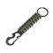 Military Paracord Keychain Carabiner Braided Paracord Survival Keychain With Bottle Opener For Cam 14