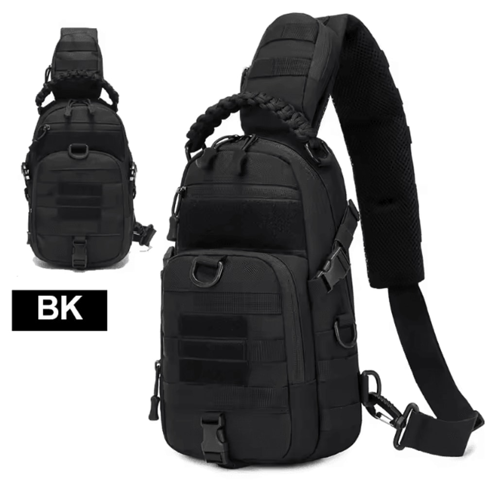 Tactical Camping Chest Sling Bag MOLLE Outdoor Chest Pack For Hiking Cycling Fishing Travel 6