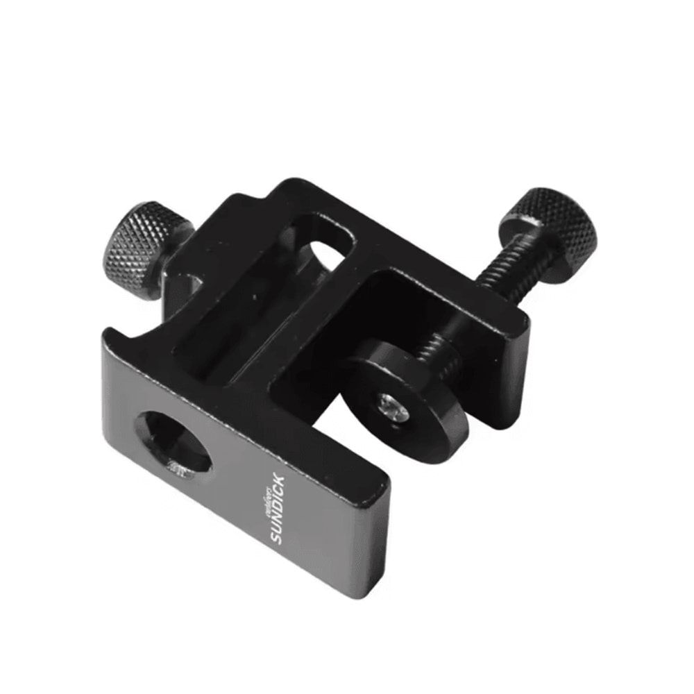 Aluminum Camping Pole Table Clamp Adjustable Lantern Stand Clip Holder For Outdoor Camping Fishing 3