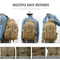 3040L Tactical MOLLE Camping Backpack Reflective Outdoor Hiking Rucksack For Travel Climbing Fish 0