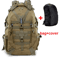 3040L Tactical MOLLE Camping Backpack Reflective Outdoor Hiking Rucksack For Travel Climbing Fish 11