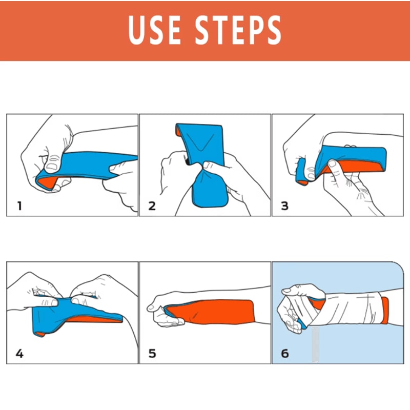 Universal Aluminum Splint Roll Moldable Emergency Medical Splint For Camping Travel Survival Firs 2