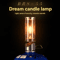 BRS55 Windproof Gas Camping Lantern Dreamlike Candlelight Camping Lamp For Tent Lighting Outdoor 2