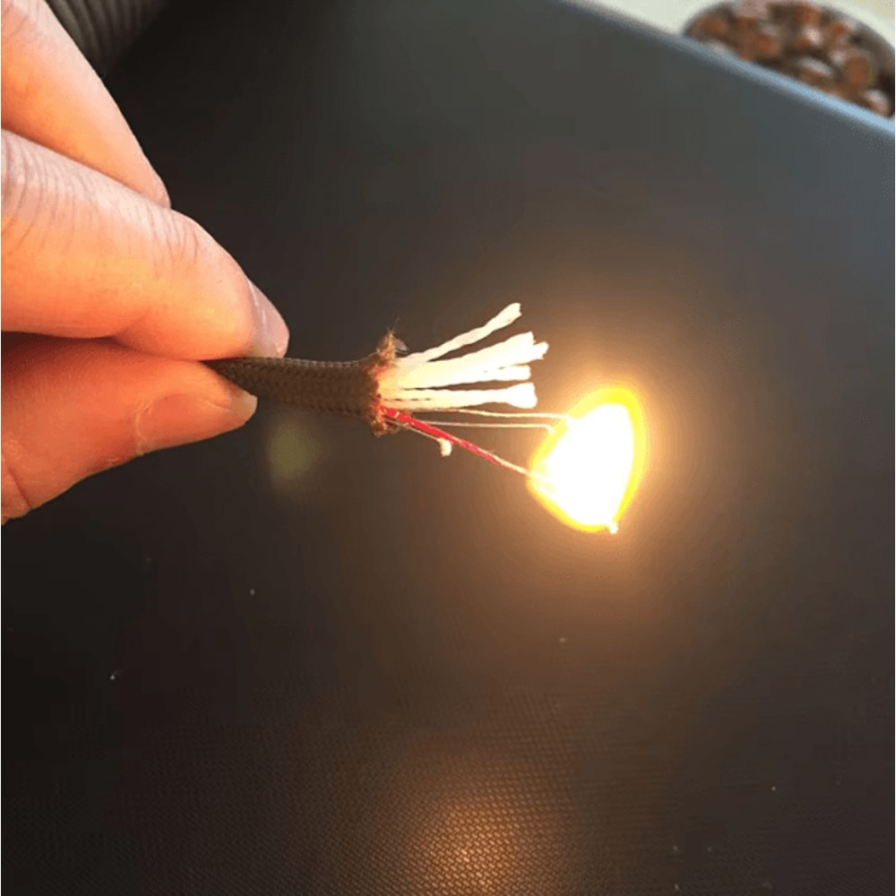 HeavyDuty 650 Survival Paracord 10Strand Multifunctional Paracord Rope With Fishing Line Copper W 1