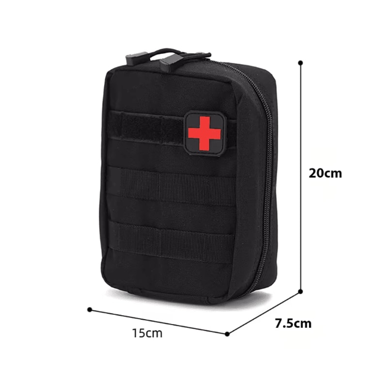 Tactical Medical Waist Pack MOLLE Emergency Survival Pouch For Camping Hiking First Aid Kits 4