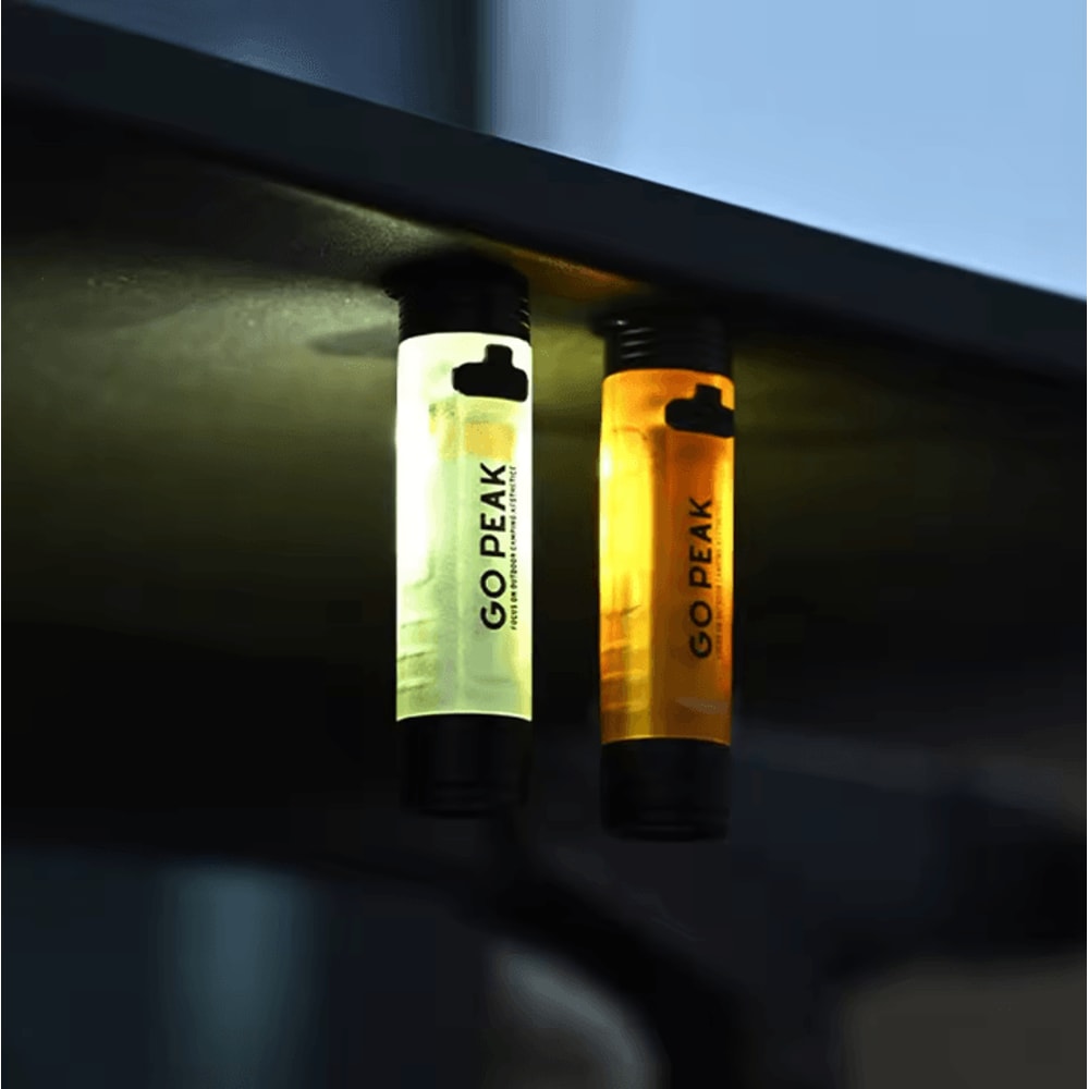 Gopeak Mini USB Rechargeable LED Flashlight Pocket Keychain Flashlight Clip On Hat Light For Campin 4