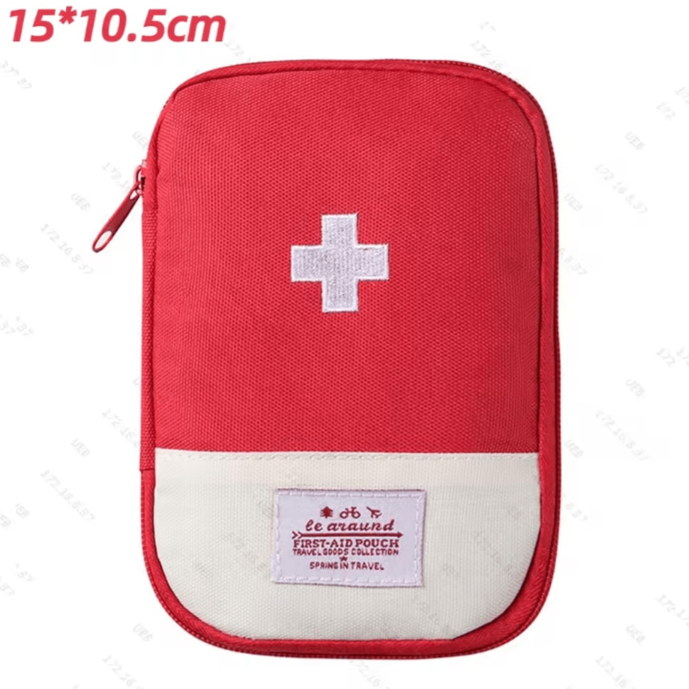 Portable Small First Aid Kit Bag Travel Medicine Storage Pouch For Camping Hiking Emergency Medical 6