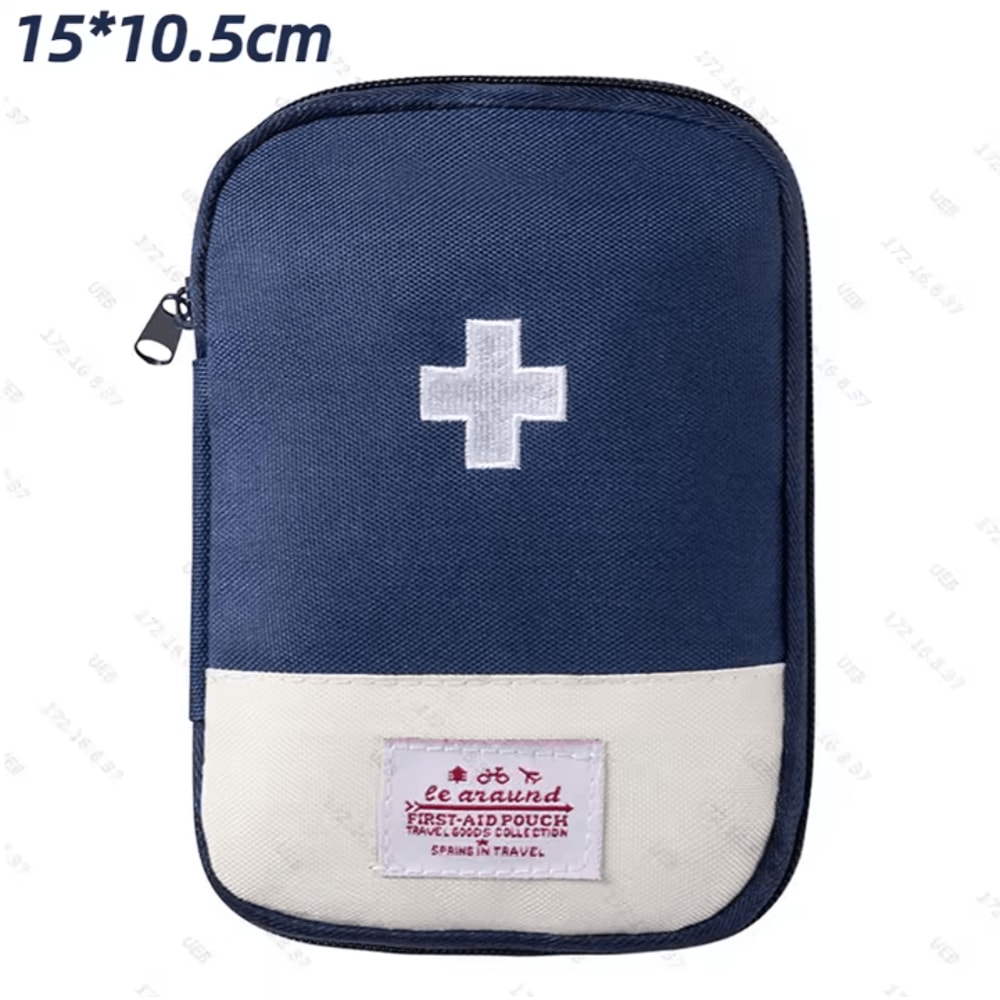 Portable Small First Aid Kit Bag Travel Medicine Storage Pouch For Camping Hiking Emergency Medical 8
