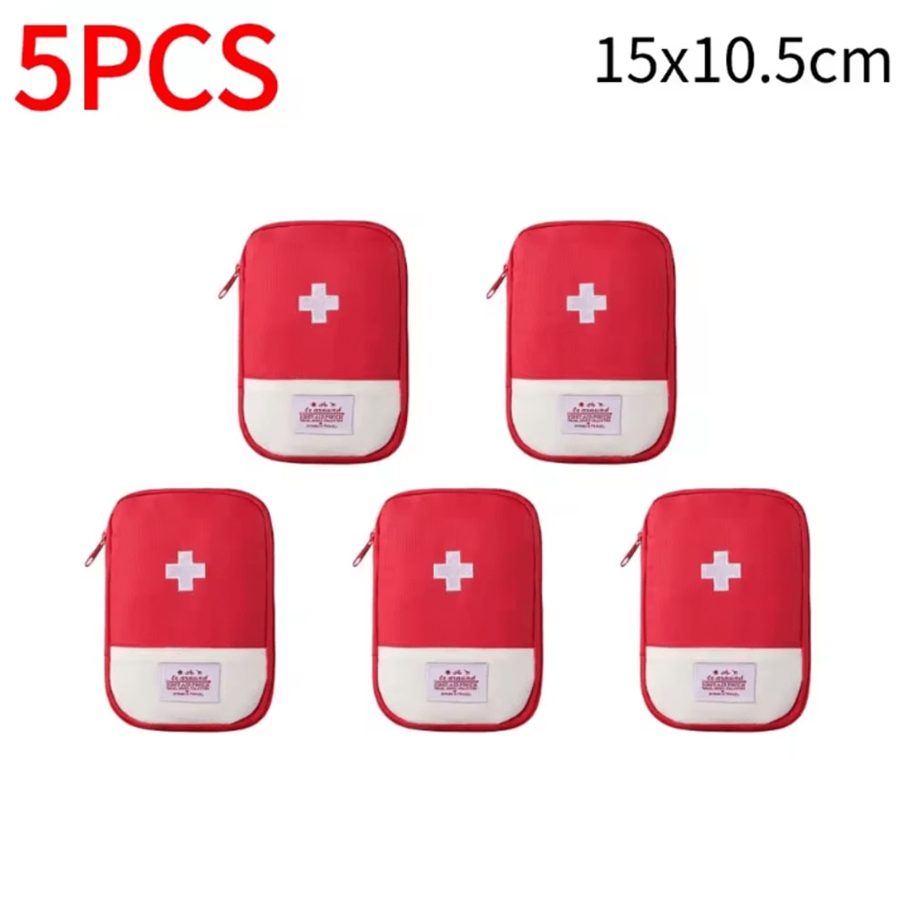 Portable Small First Aid Kit Bag Travel Medicine Storage Pouch For Camping Hiking Emergency Medical 11