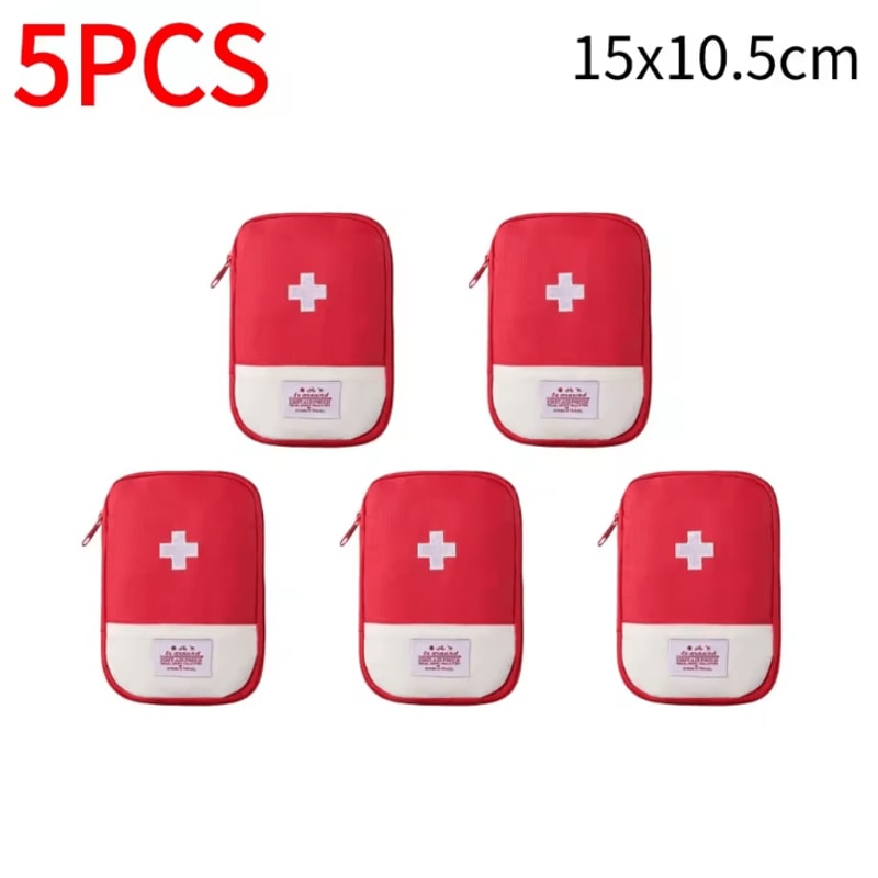 Portable Small First Aid Kit Bag Travel Medicine Storage Pouch For Camping Hiking Emergency Medical 11