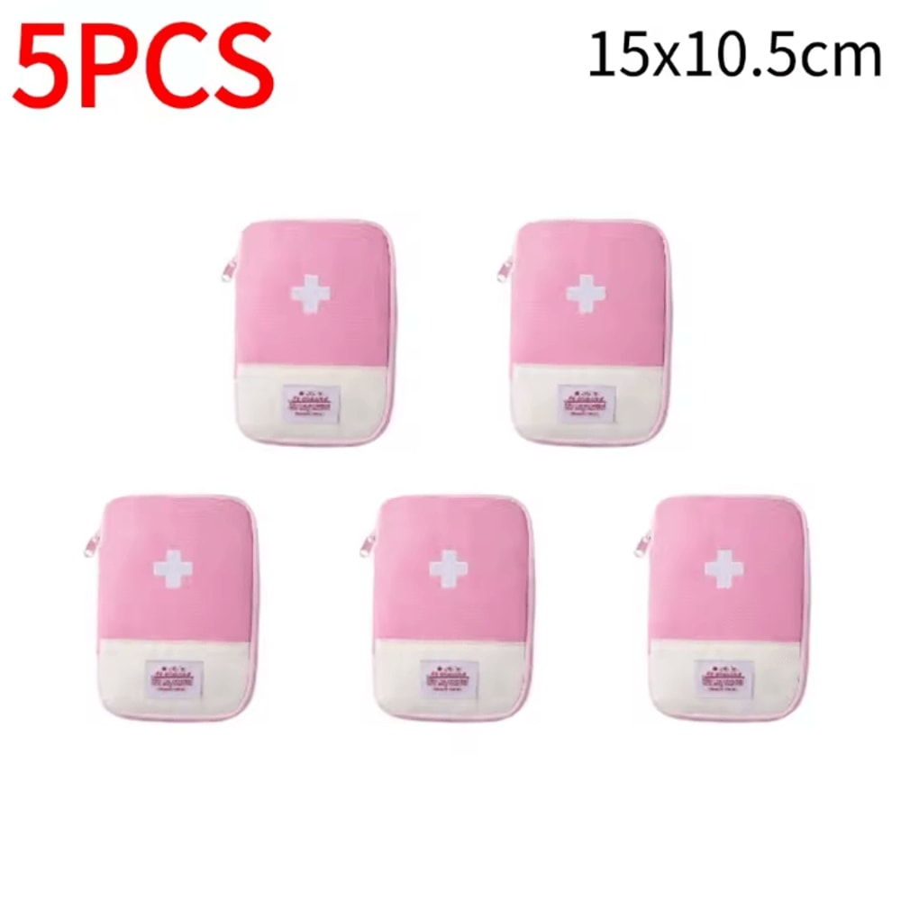 Portable Small First Aid Kit Bag Travel Medicine Storage Pouch For Camping Hiking Emergency Medical 13