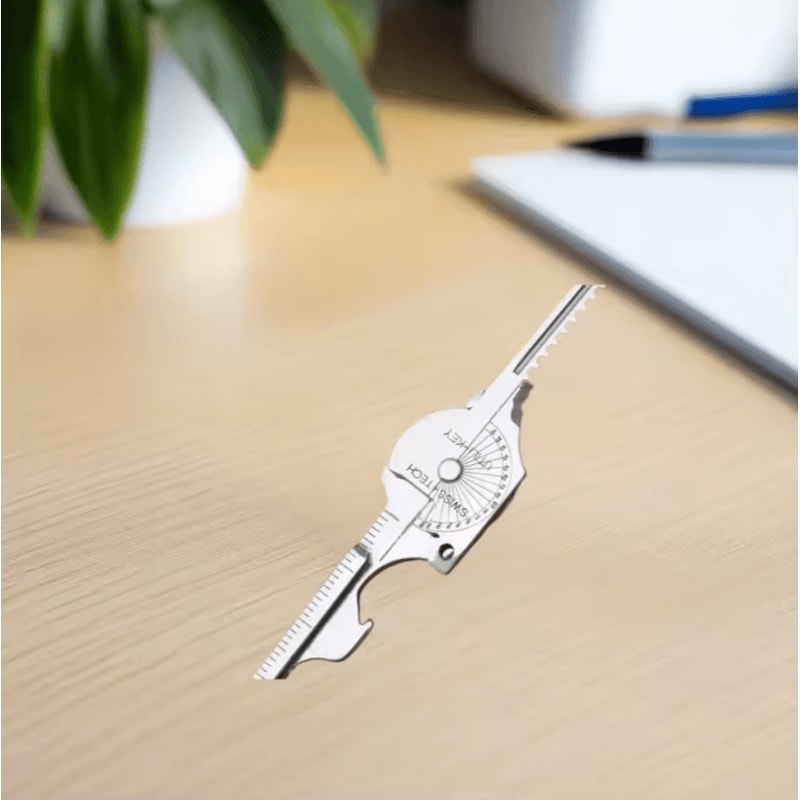 8 In 1 Survival Multi Tool Keychain Compact Outdoor Multitool Pliers With Folding Screwdriver Bottl 3