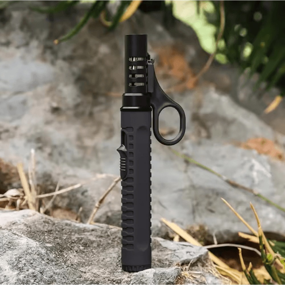 1300 Degree Camping Torch Igniter Portable Butane Flame Torch Lighter For BBQ Stove Camping And Out 6