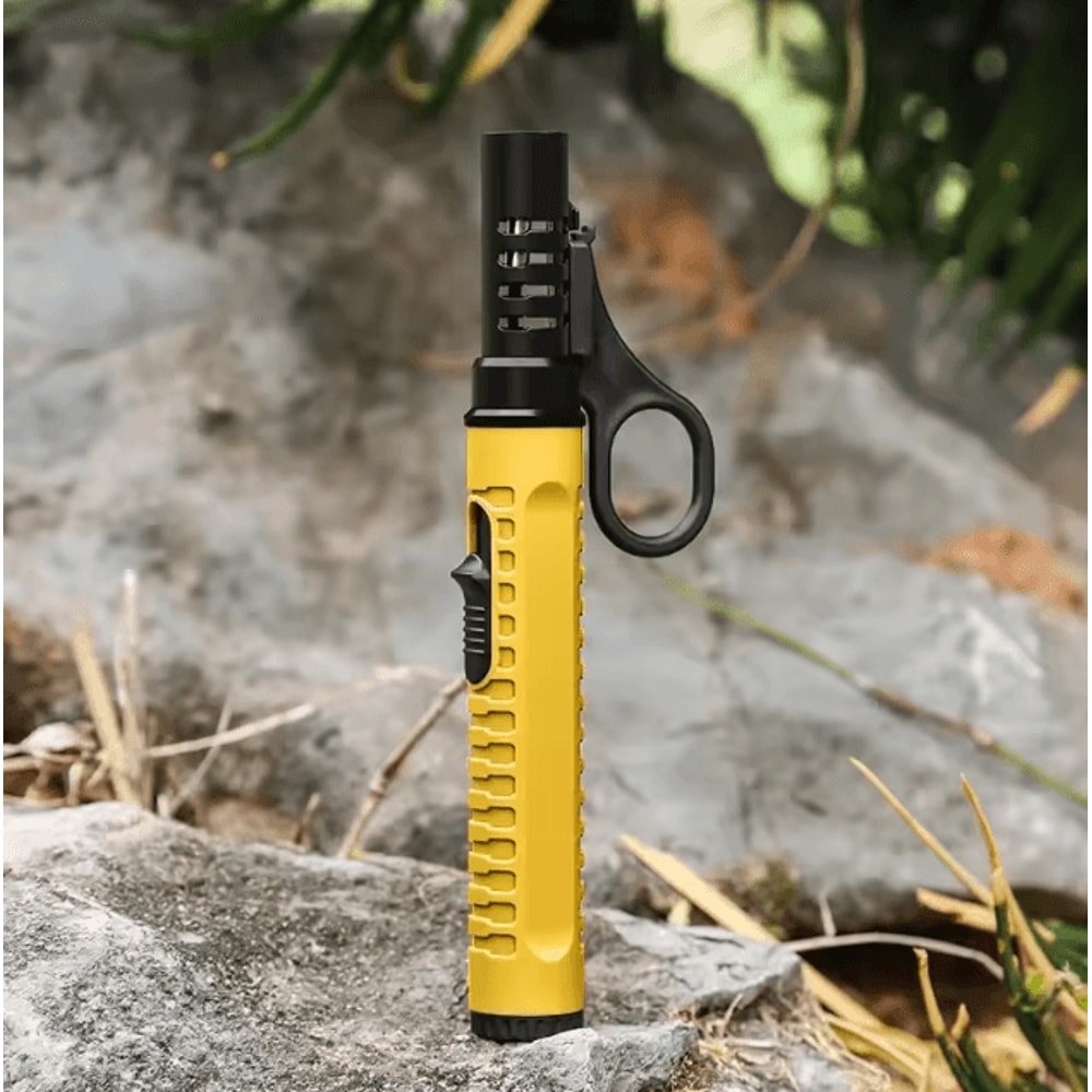 1300 Degree Camping Torch Igniter Portable Butane Flame Torch Lighter For BBQ Stove Camping And Out 8