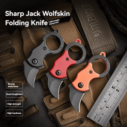 mini keychain pocket knife stainless steel edc mini knife tool portable camping utility knife with chain