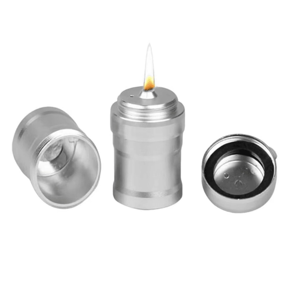 Mini Vintage Oil Wick Lamp Aluminum Alloy Portable Camping Oil Lantern For Indoor Outdoor Lighting 0
