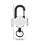Steel Wire Retractable Keychain Carabiner Tactical Anti Theft Key Holder Automatic Buckle Rope For 8