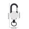 Steel Wire Retractable Keychain Carabiner Tactical Anti Theft Key Holder Automatic Buckle Rope For 8