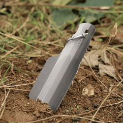 lixada titanium camping trowel ultralight backpacking poop shovel compact survival digging tool for hiking camping