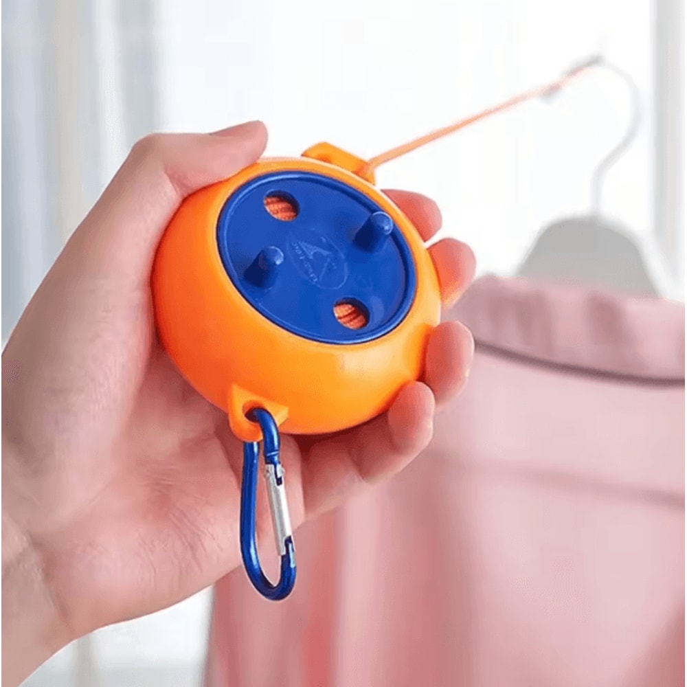 Portable Retractable Travel Clothesline Adjustable Camping Laundry Drying Rope For Outdoor Camping 1