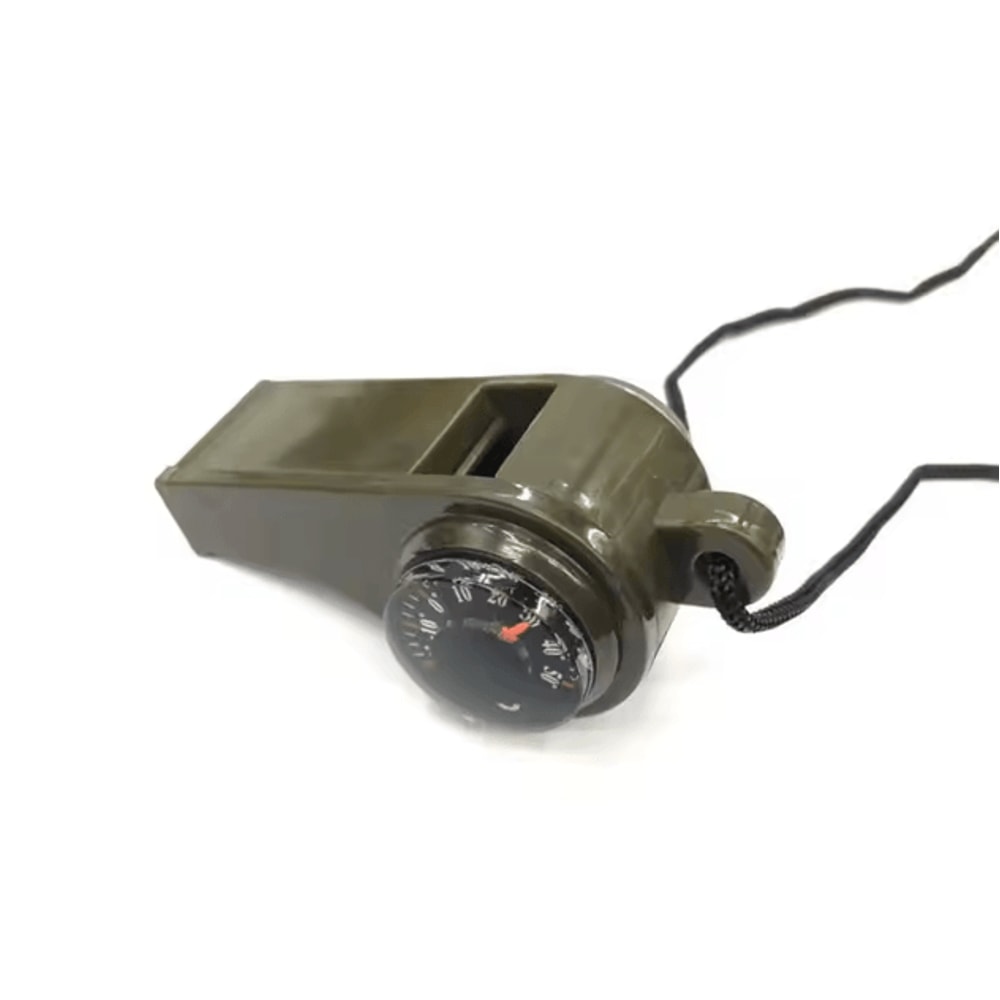 3 In 1 Survival Whistle Compass Thermometer Emergency Outdoor Safety Whistle Tool For Camping Hikin 6