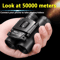900x25 HD Zoom Binoculars Portable BAK4 Prism Binoculars Folding Long Range Outdoor Telescope For C 0
